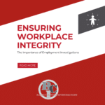 Ensuring Integrity in the workplace